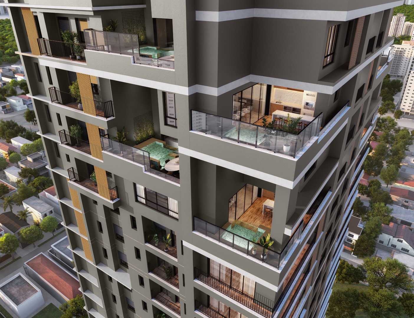 VOO DE PÁSSARO - PENTHOUSES