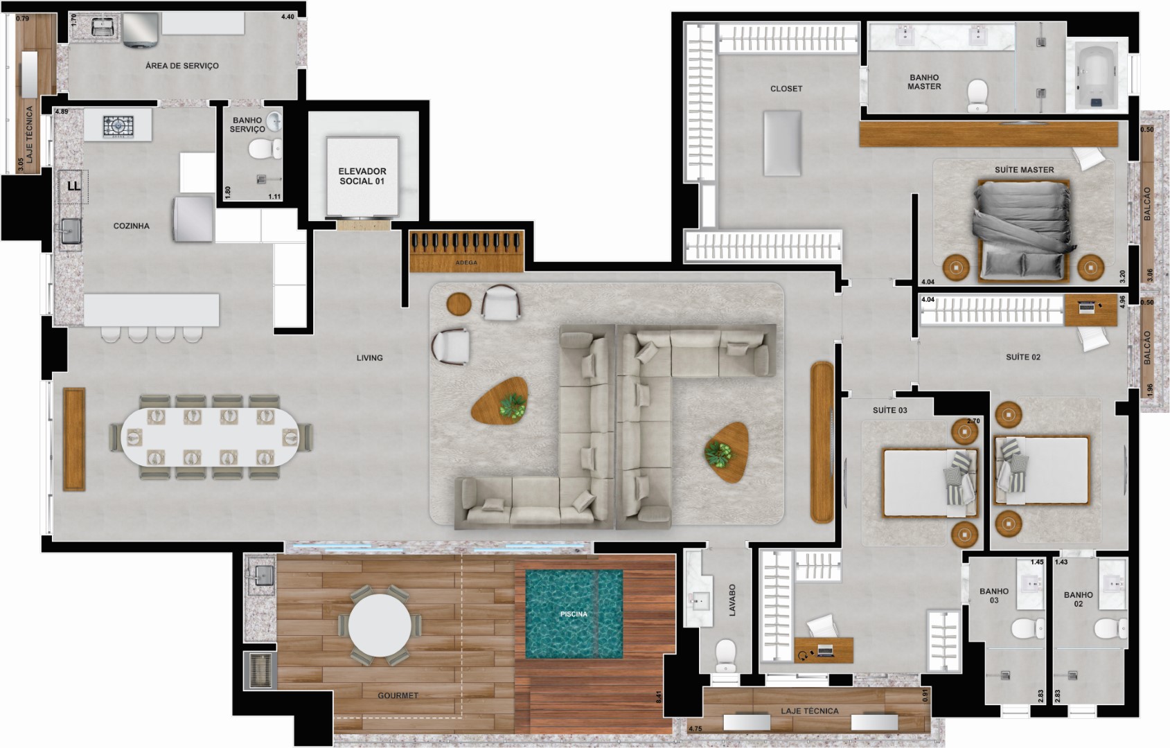 PENTHOUSE 30º PAVIMENTO FINAL 1